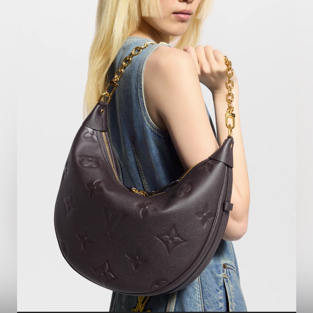 Louis Vuitton Loop Hobo in Chocolate Empriente Leather Women's Bag purse